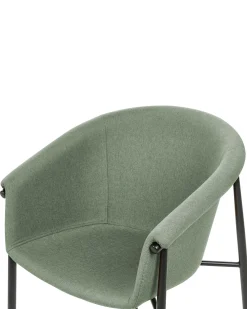 Set di 2 sedie da pranzo AMES Verde scuro