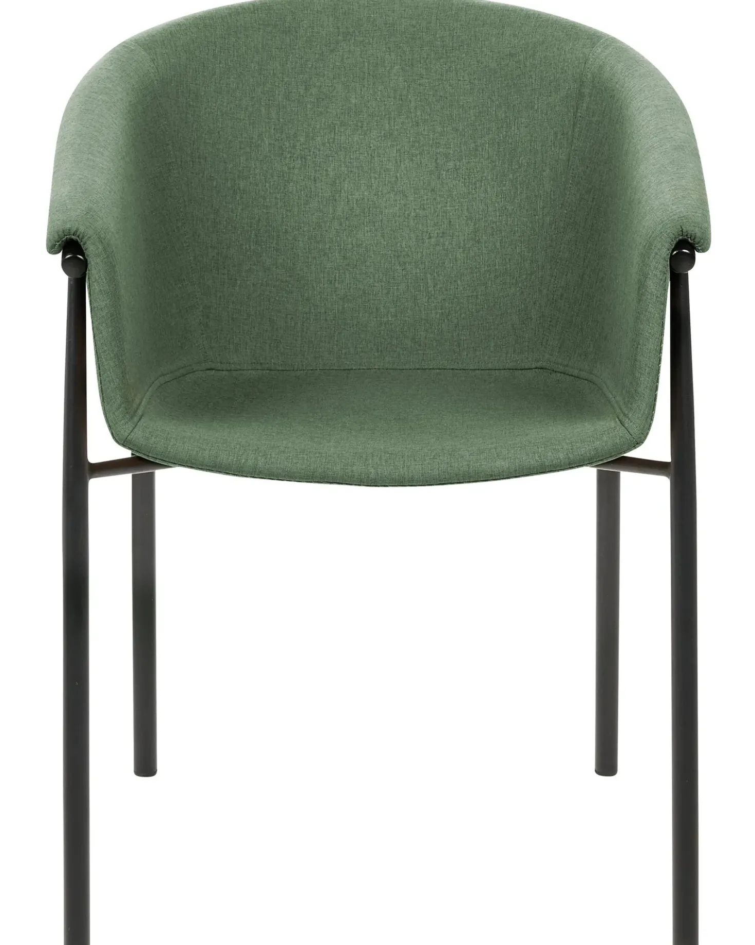 Set di 2 sedie da pranzo AMES Verde scuro