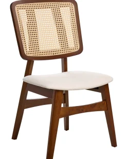Set di 2 sedie da pranzo ALCOVA Legno Marrone