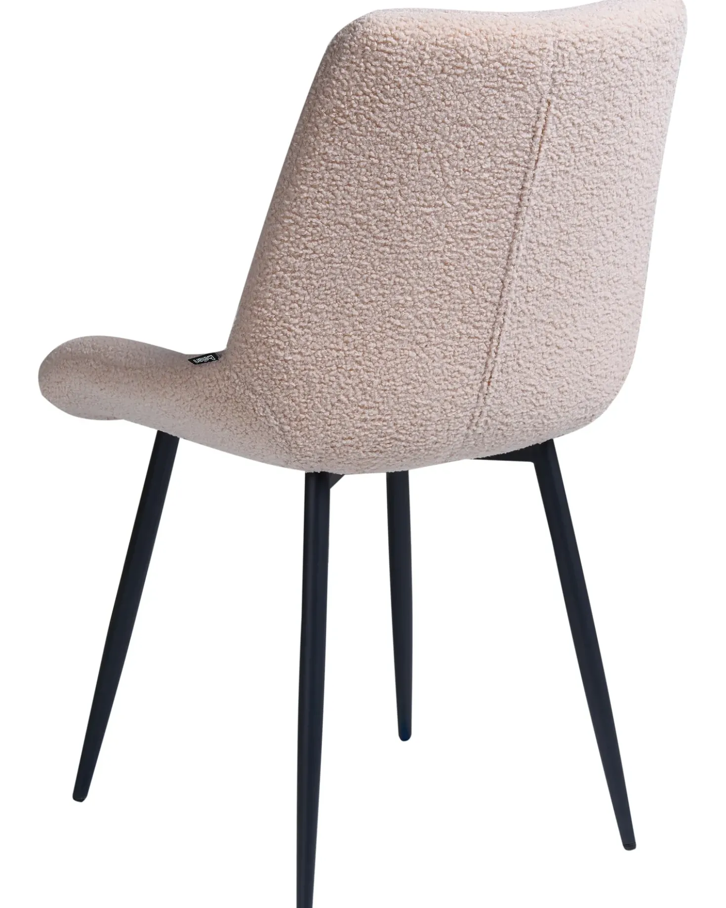 Set di 2 sedie da pranzo AVILLA Bouclé Beige