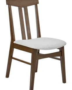Set di 2 sedie da pranzo AVALON Legno Grigio chiaro