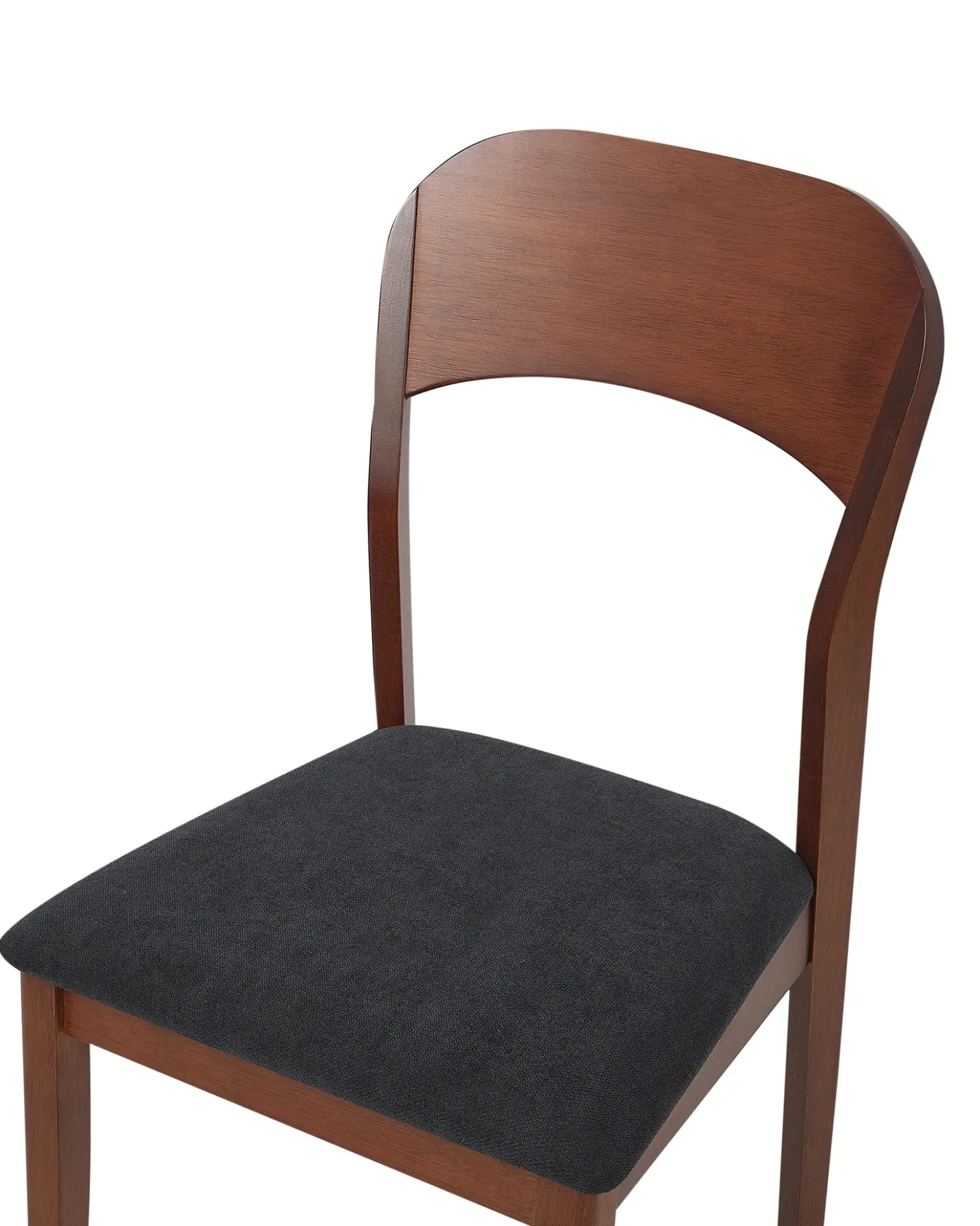 Set di 2 sedie da pranzo ALVIN Legno Marrone scuro