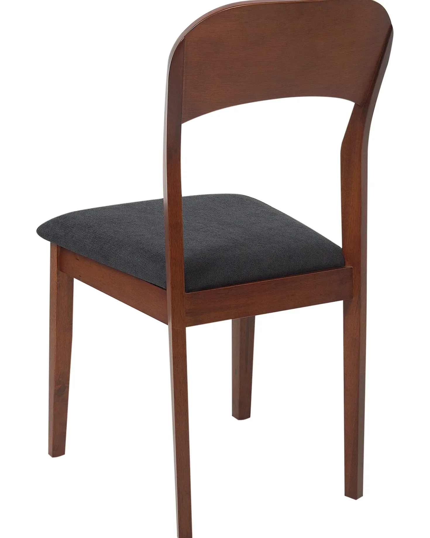 Set di 2 sedie da pranzo ALVIN Legno Marrone scuro