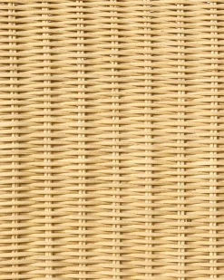 Set di 2 sedie da pranzo ANDES Rattan Naturale