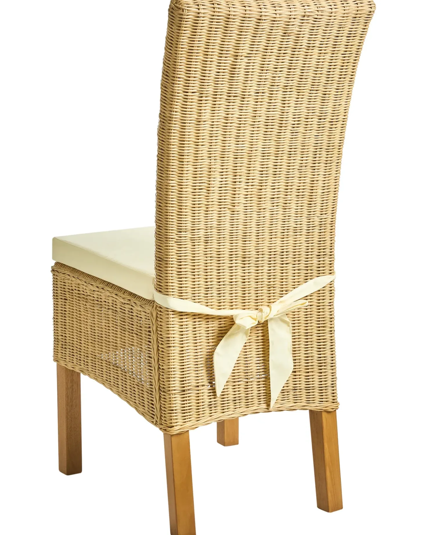Set di 2 sedie da pranzo ANDES Rattan Naturale