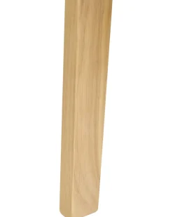 Set di 2 sedie da pranzo ANOKA Legno Marrone chiaro/Beige