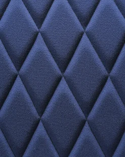 Set di 2 sedie da pranzo ARCATA Velluto Blu marino