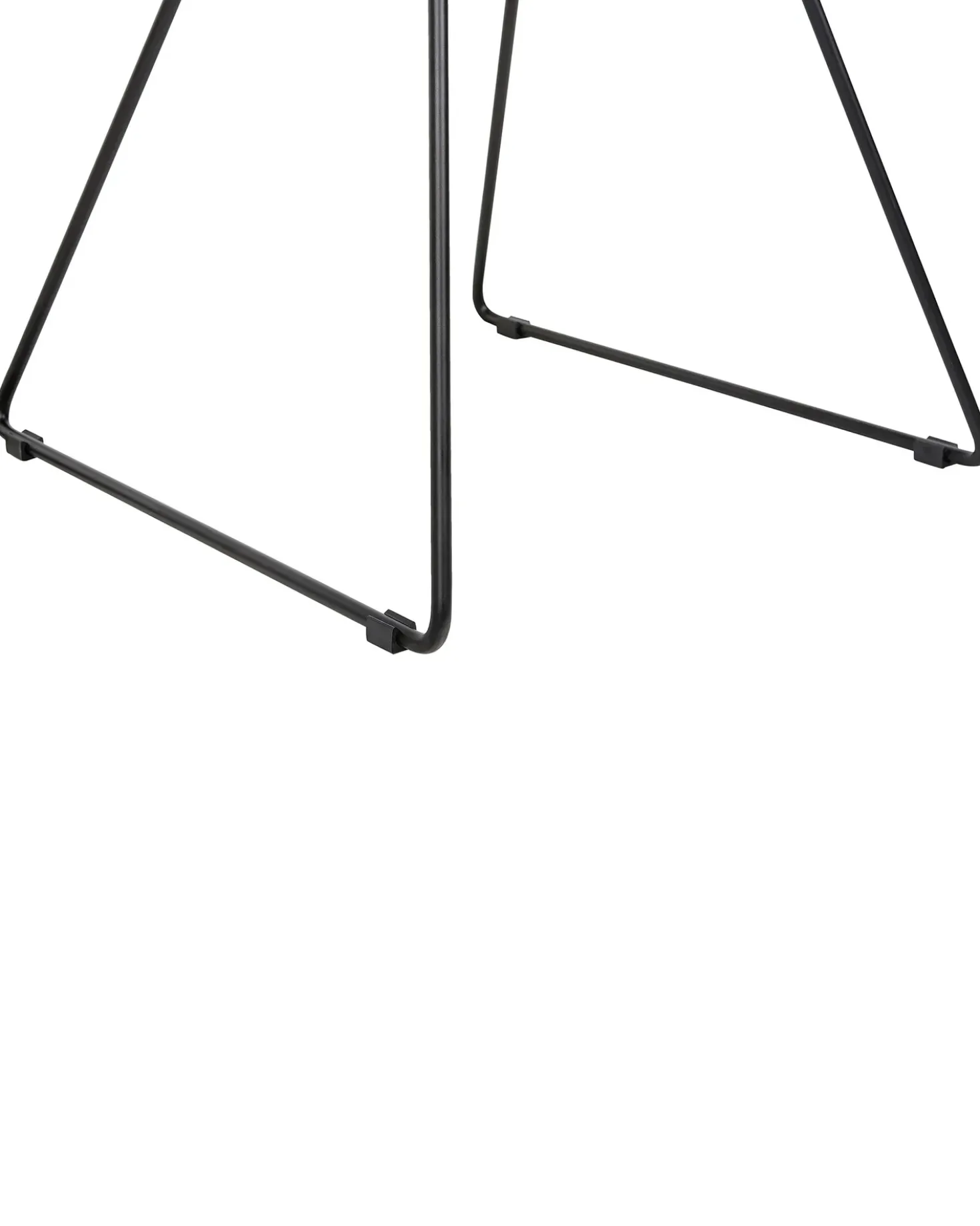 Set di 2 sedie da pranzo AURORA Metallo Nero