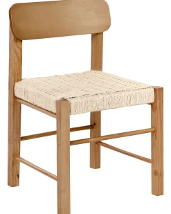 Set di 2 sedie da pranzo ALLOS Legno Marrone