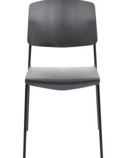 Set di 4 sedie da pranzo ASTORIA Nero