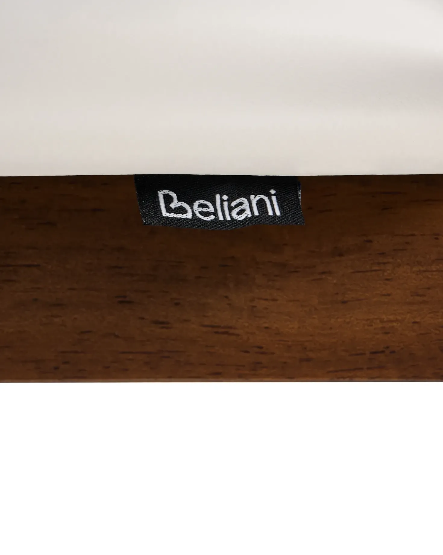 Set di 2 sedie da pranzo AMERY Legno Bianco sporco/Marrone