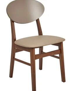 Set di 2 sedie da pranzo AMERY Legno Marrone chiaro/Marrone