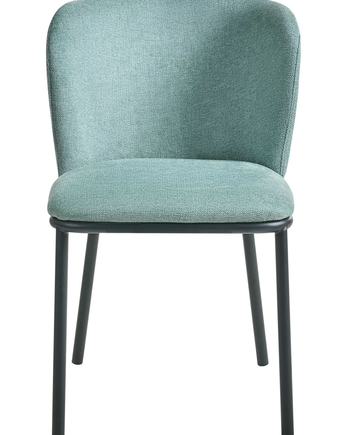 Set di 2 sedie da pranzo ARTESIA Tessuto Verde menta