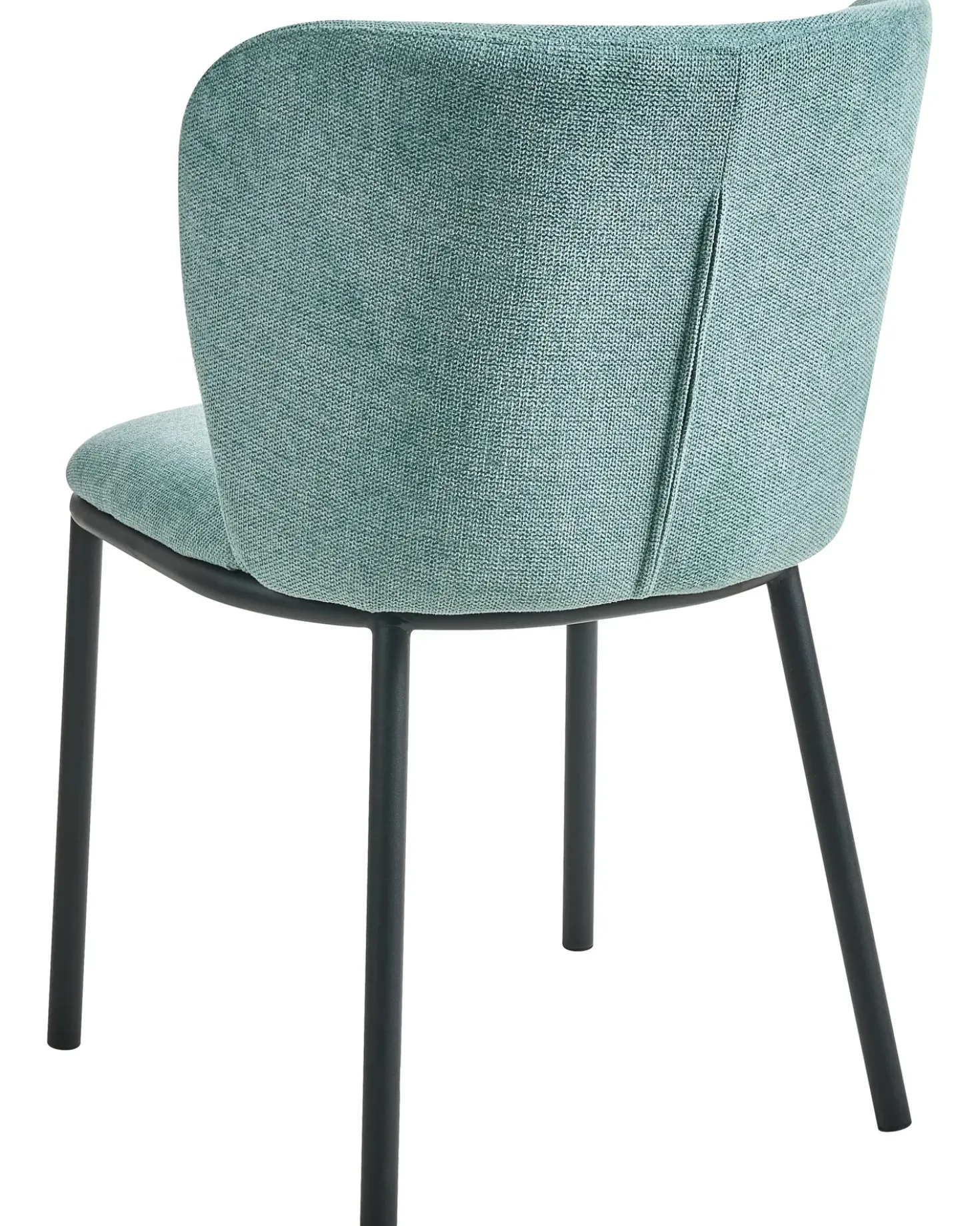Set di 2 sedie da pranzo ARTESIA Tessuto Verde menta