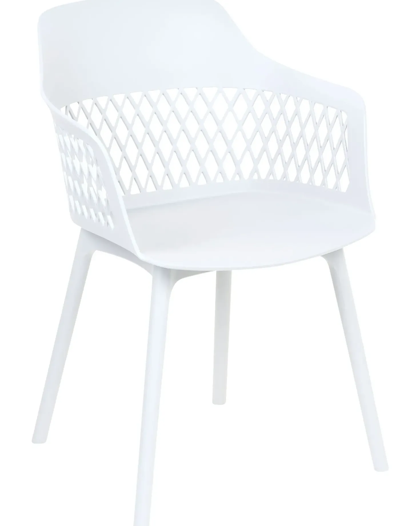 Set di 2 sedie da pranzo ALMIRA Bianco