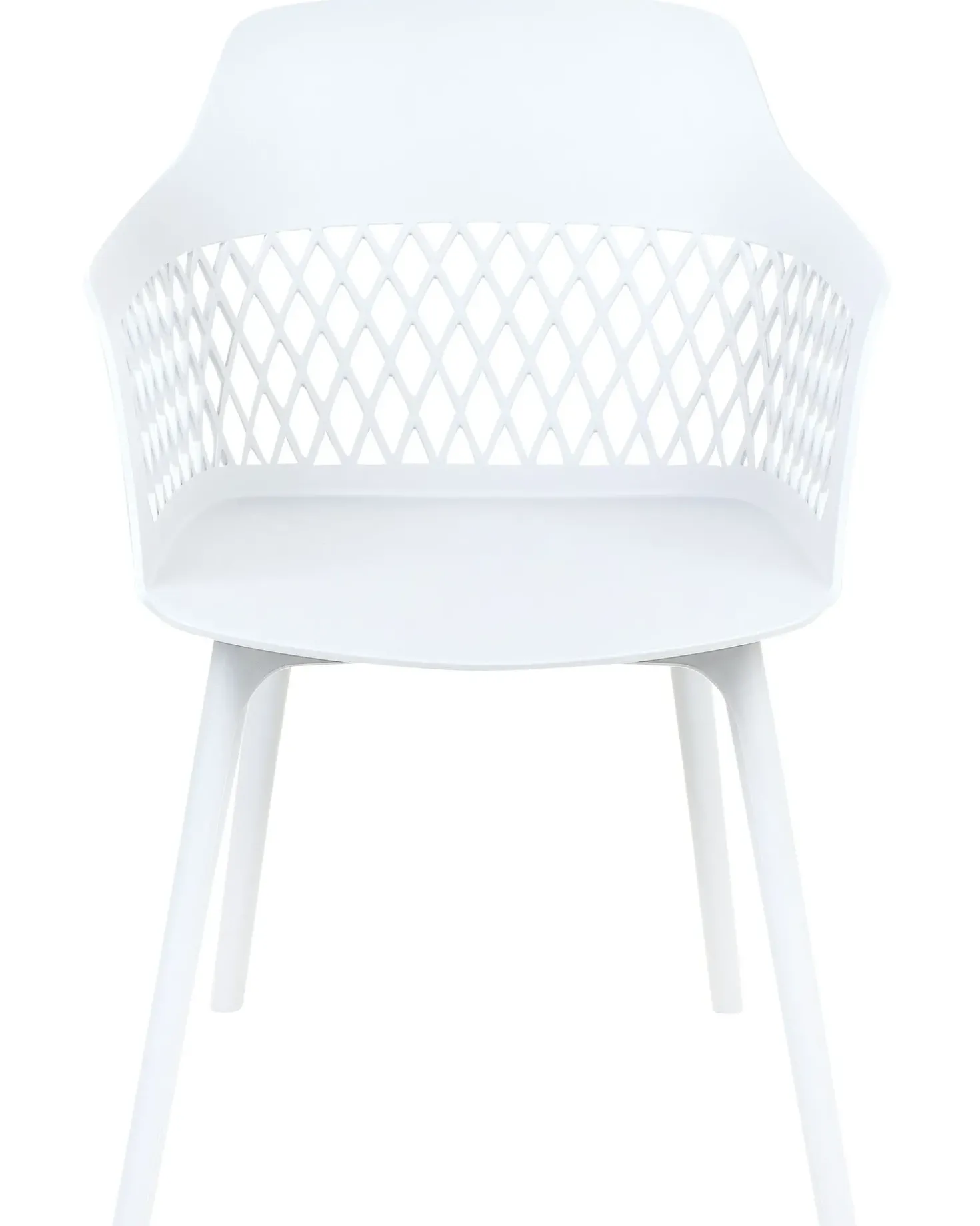Set di 2 sedie da pranzo ALMIRA Bianco