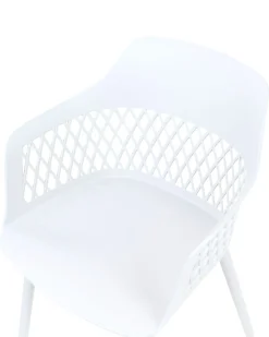 Set di 2 sedie da pranzo ALMIRA Bianco
