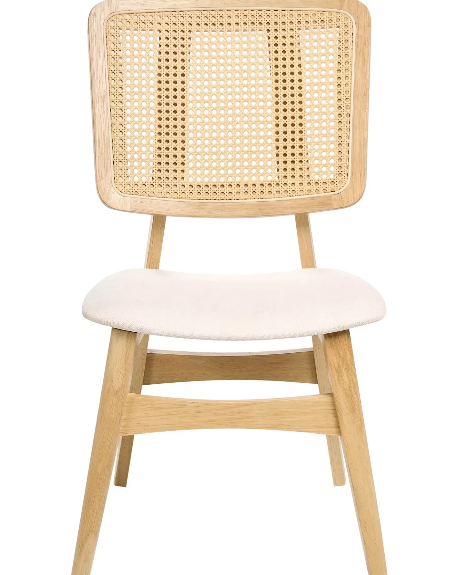 Set di 2 sedie da pranzo ALCOVA Legno Marrone chiaro