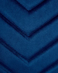 Set di 2 sedie da pranzo ALTOONA Velluto Blu marino