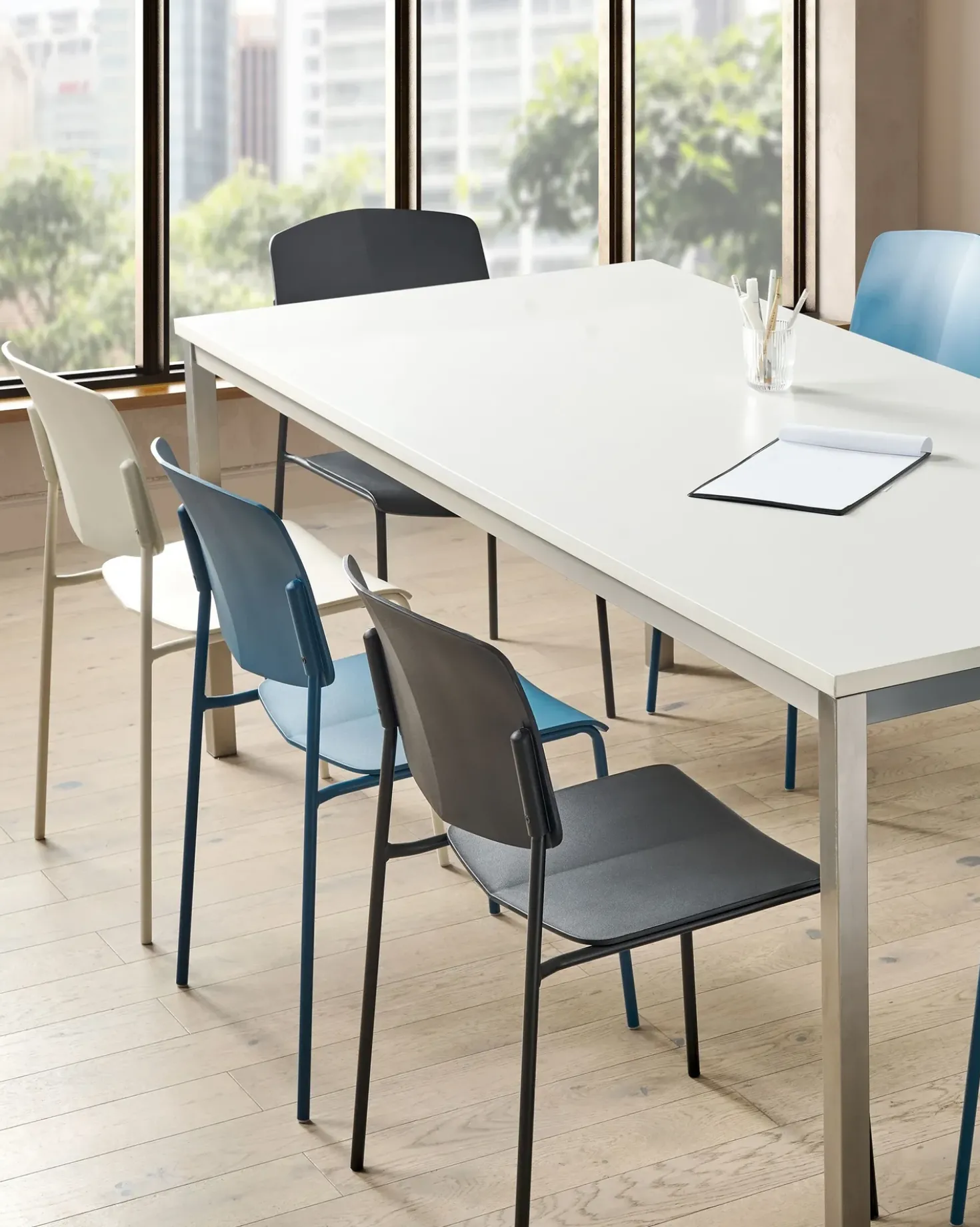 Set di 4 sedie da pranzo ASTORIA Beige