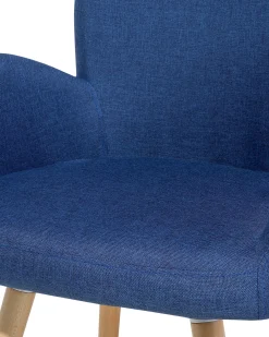 Set di 2 sedie da pranzo BROOKVILLE Blu marino