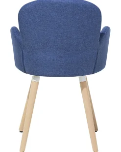 Set di 2 sedie da pranzo BROOKVILLE Blu marino