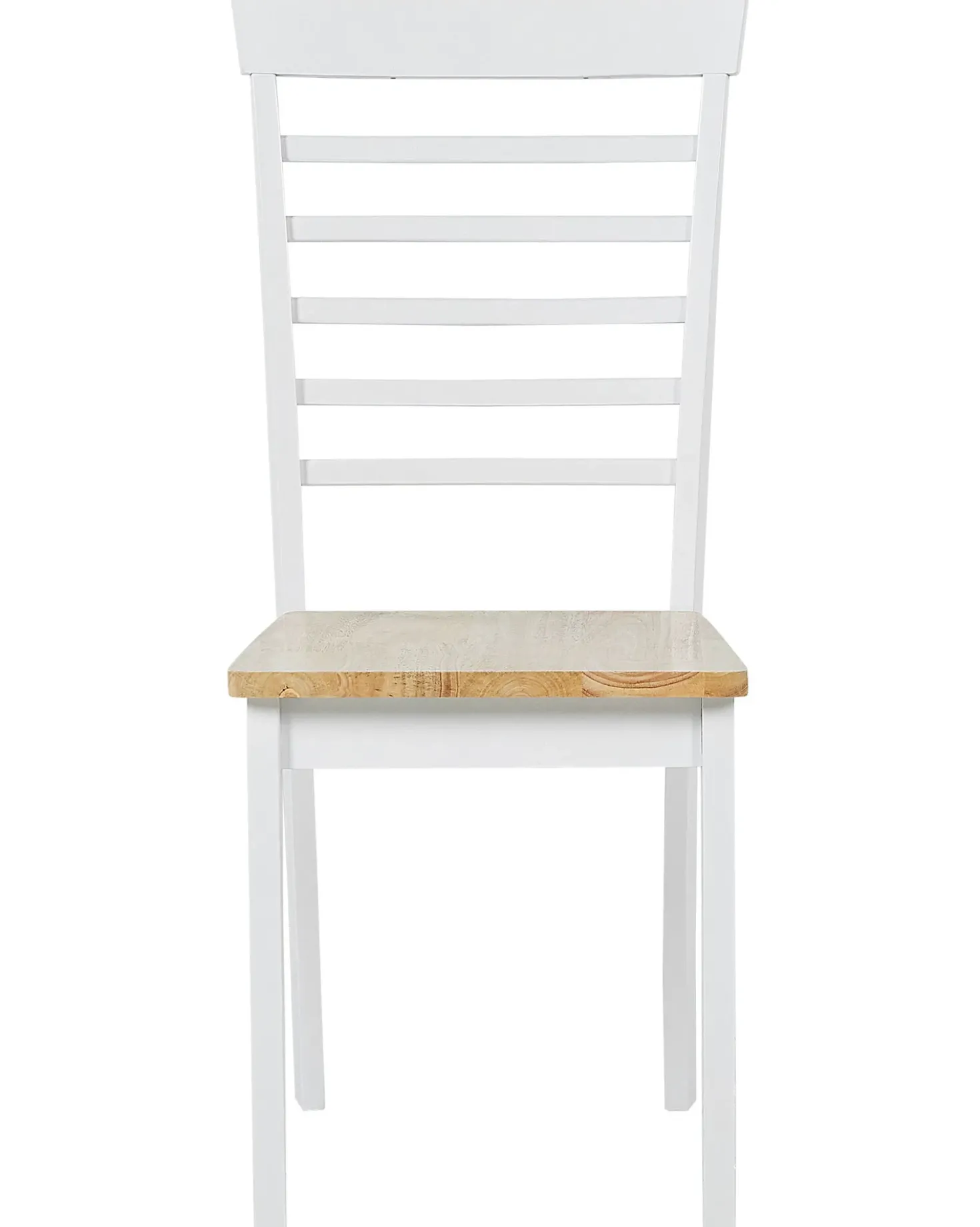 Set di 2 sedie da pranzo BATTERSBY Legno Bianco