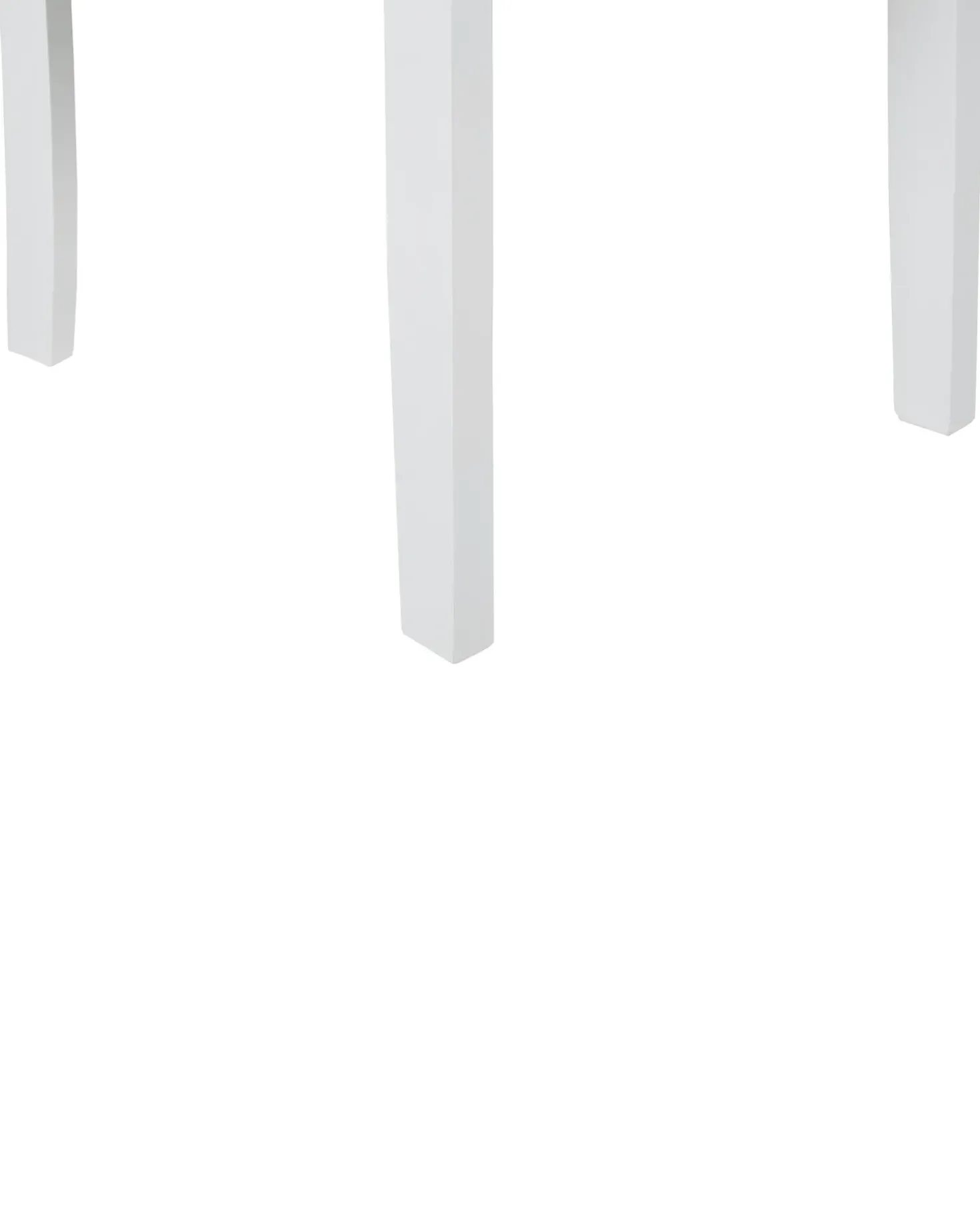 Set di 2 sedie da pranzo BATTERSBY Legno Bianco