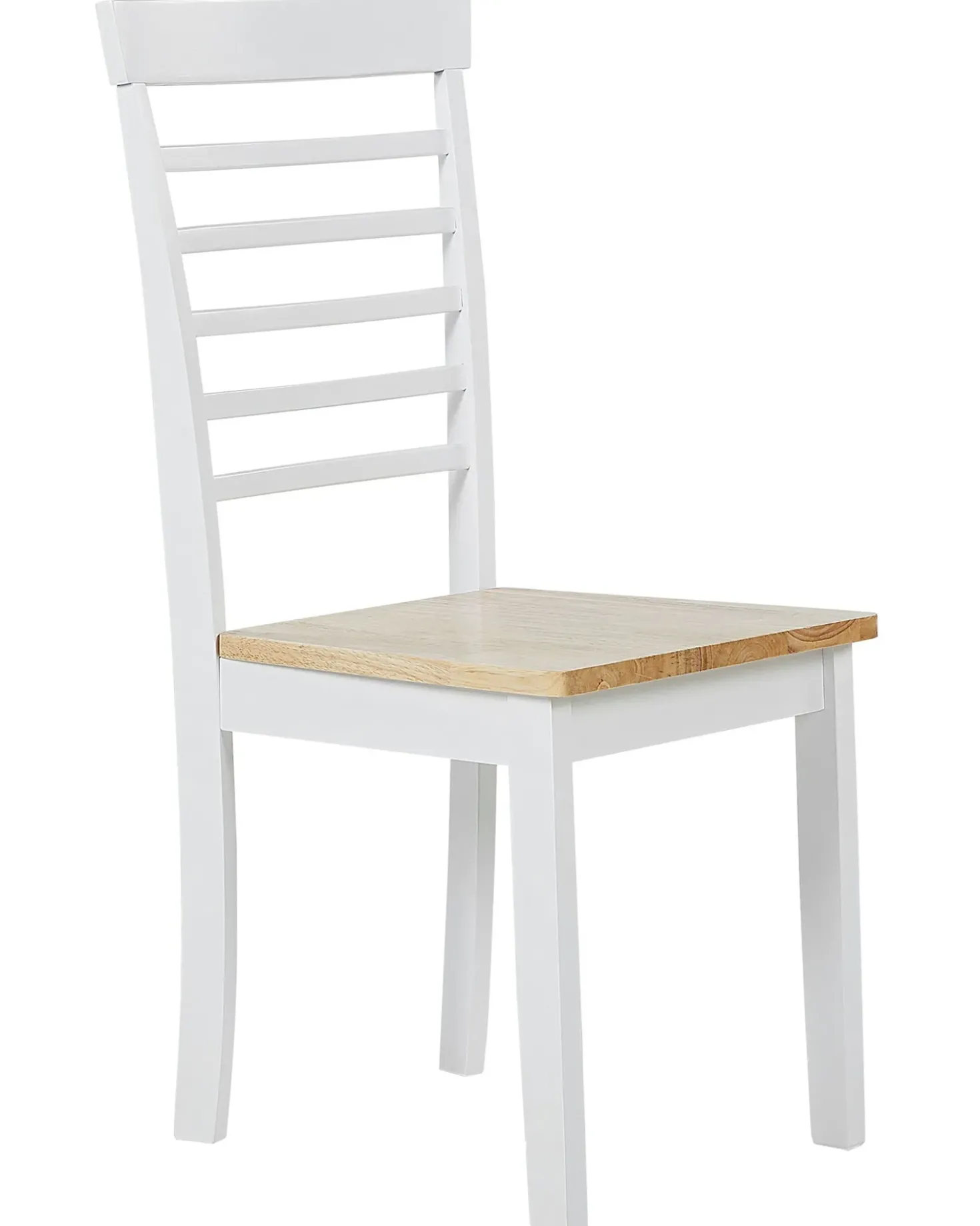 Set di 2 sedie da pranzo BATTERSBY Legno Bianco