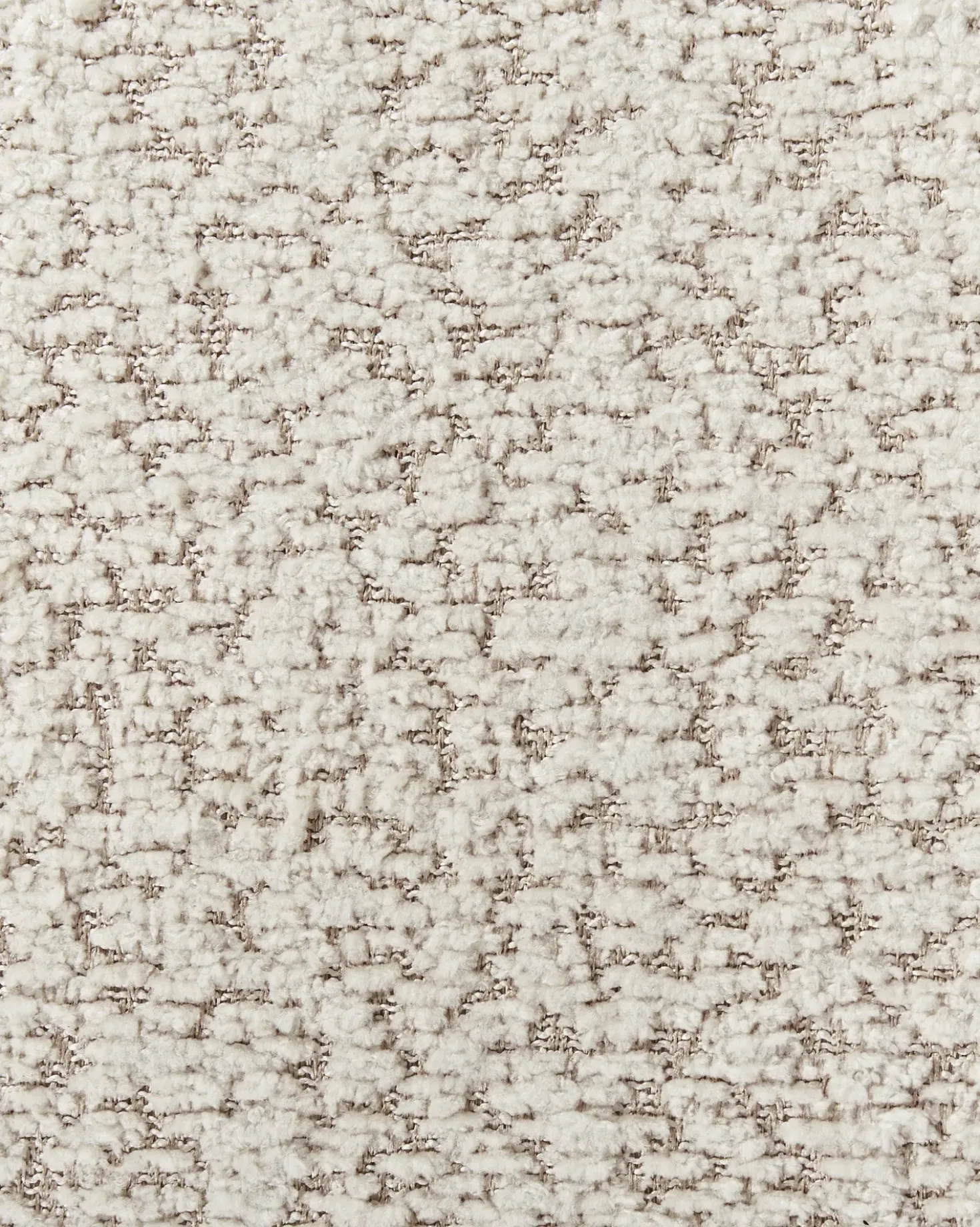 Set di 2 sedie da pranzo BLANE Bouclé Marrone scuro/Beige