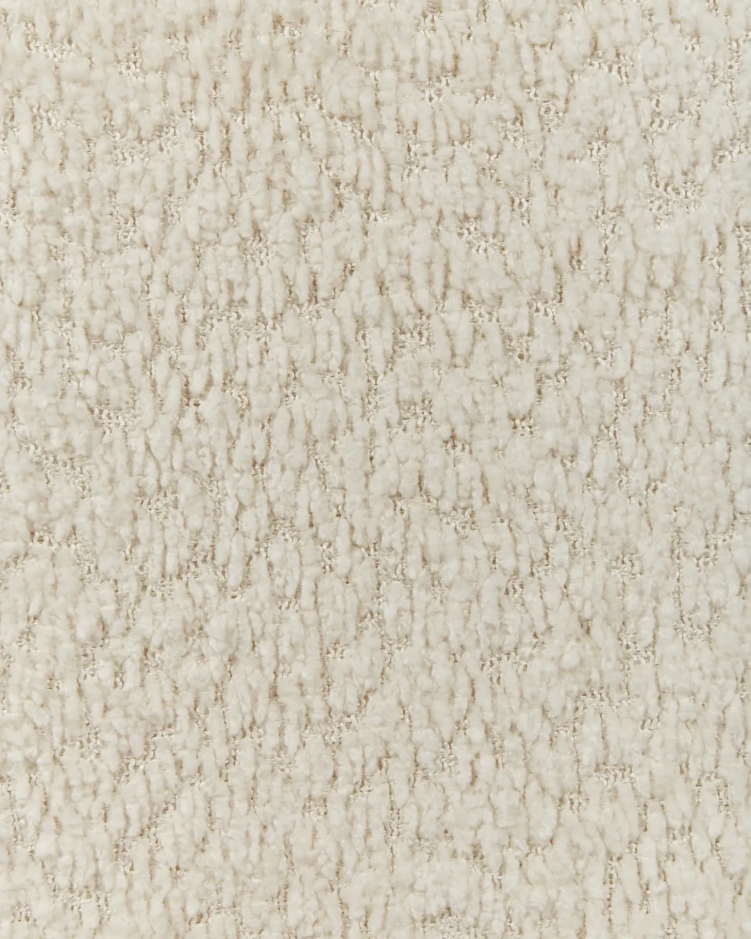 Set di 2 sedie da pranzo BLANE Bouclé Marrone chiaro/Bianco
