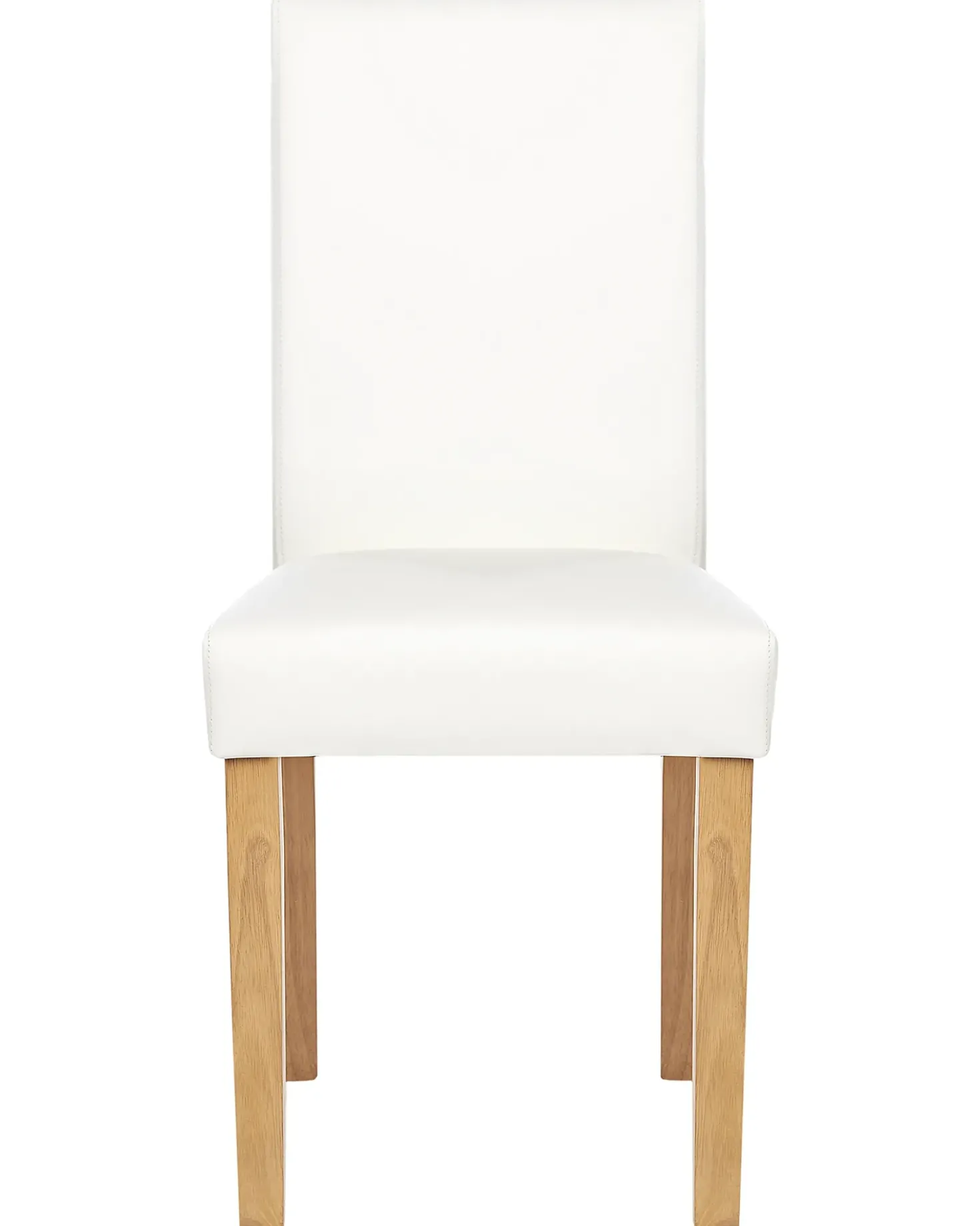 Set di 2 sedie da pranzo BROADWAY Pelle sintetica Bianco