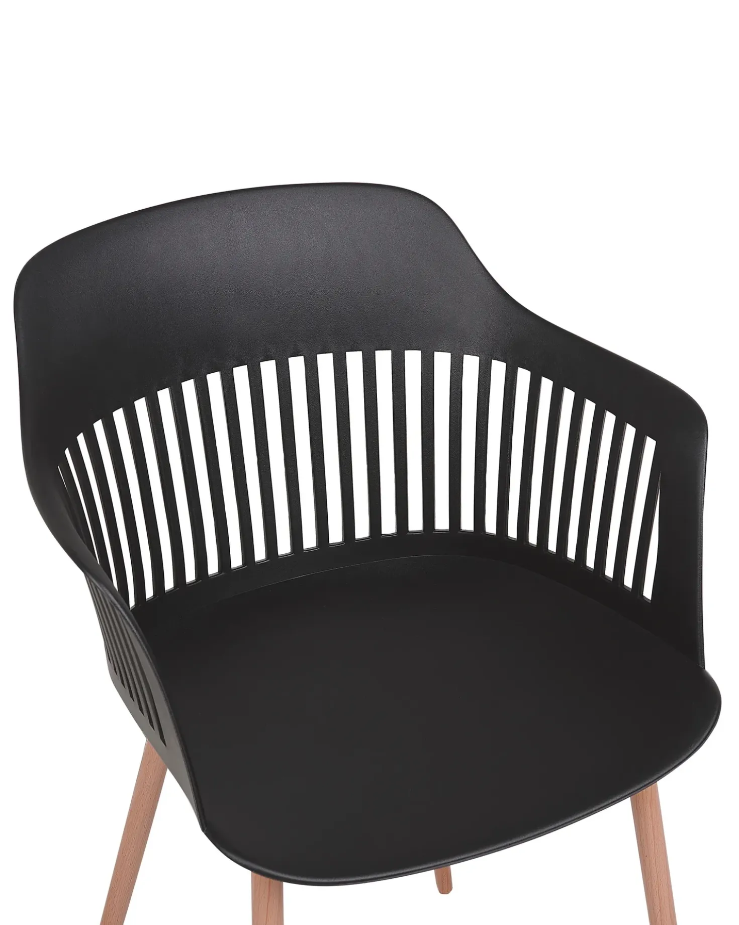 Set di 2 sedie da pranzo BERECA Nero