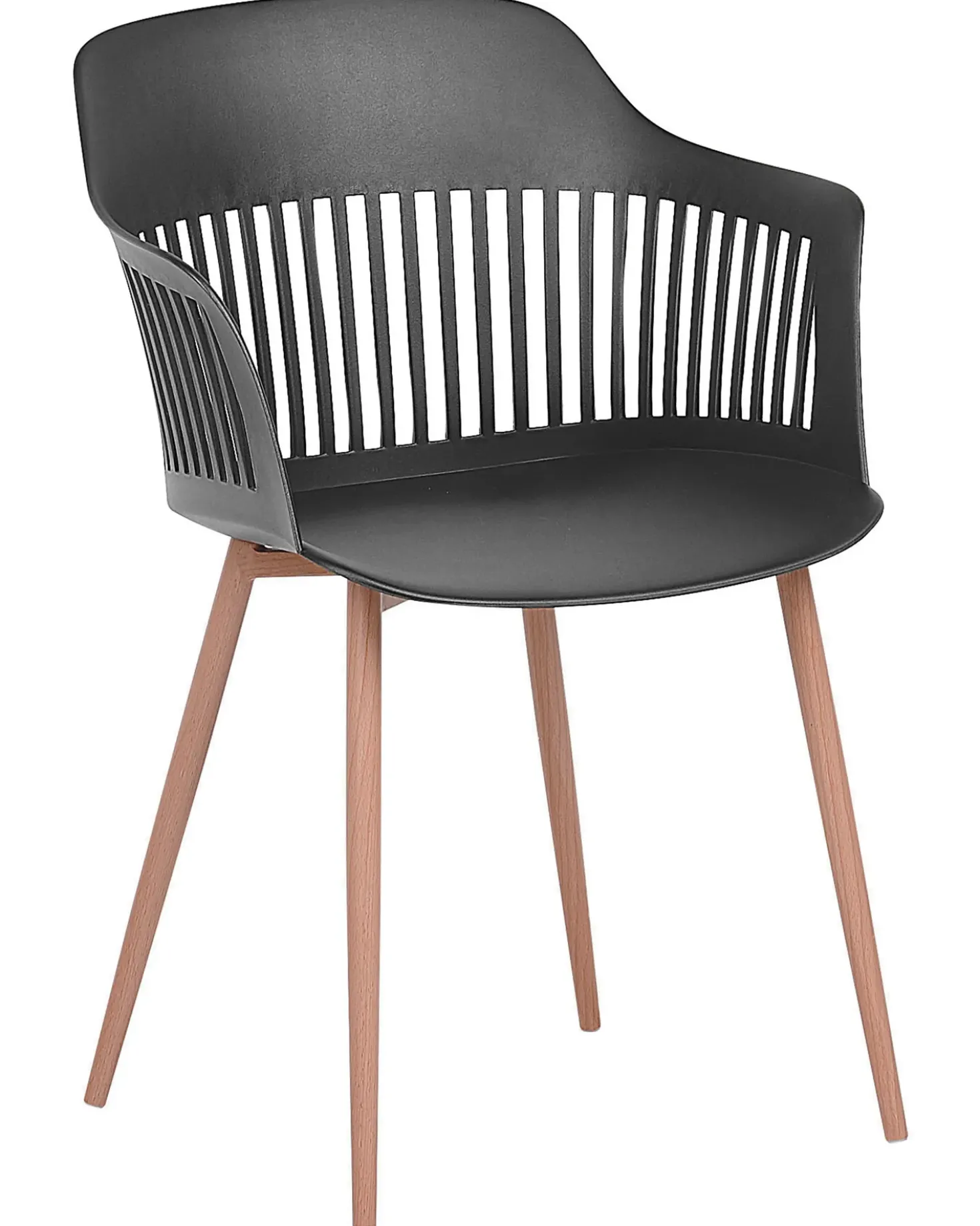 Set di 2 sedie da pranzo BERECA Nero