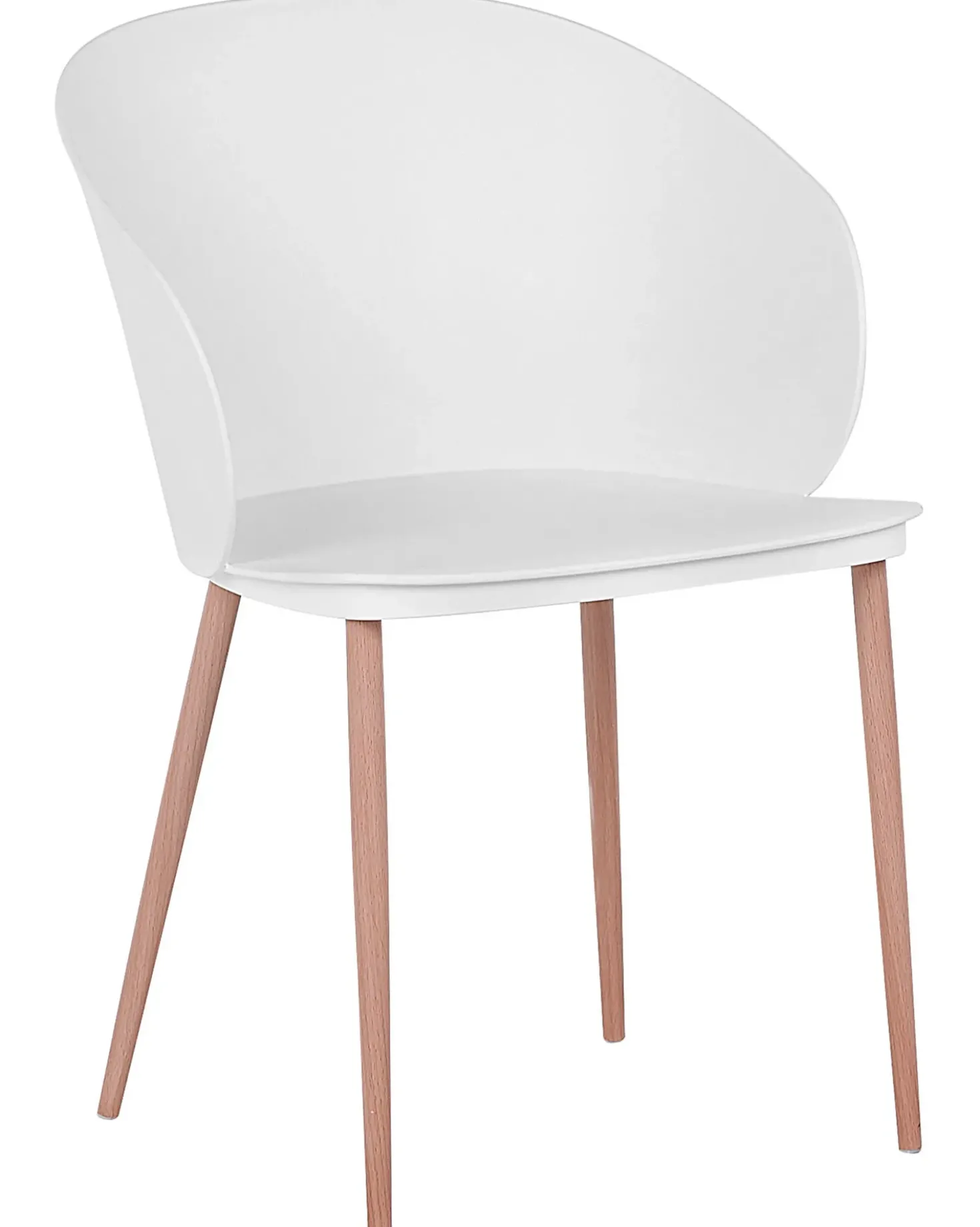 Set di 2 sedie da pranzo BLAYKEE Bianco