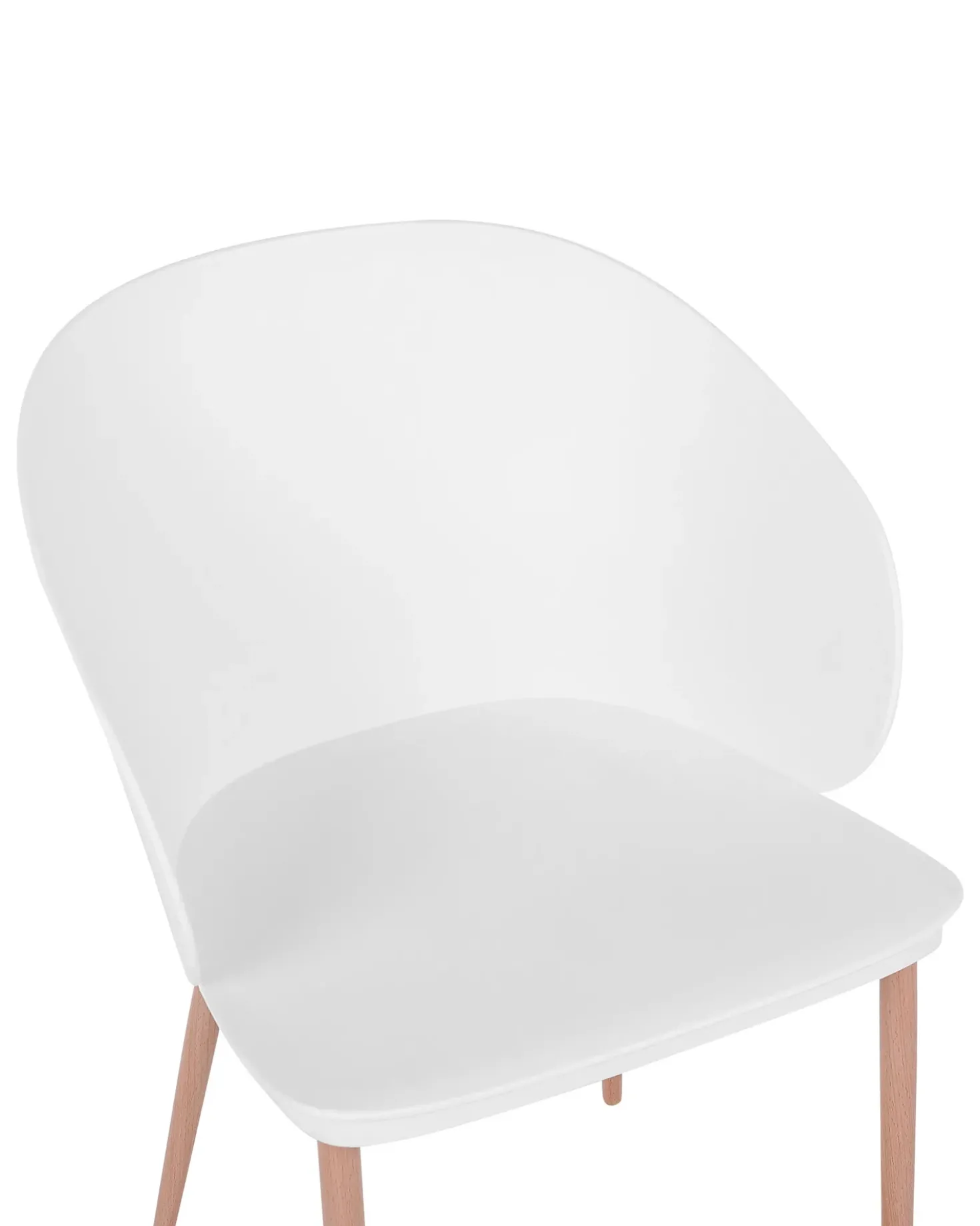 Set di 2 sedie da pranzo BLAYKEE Bianco