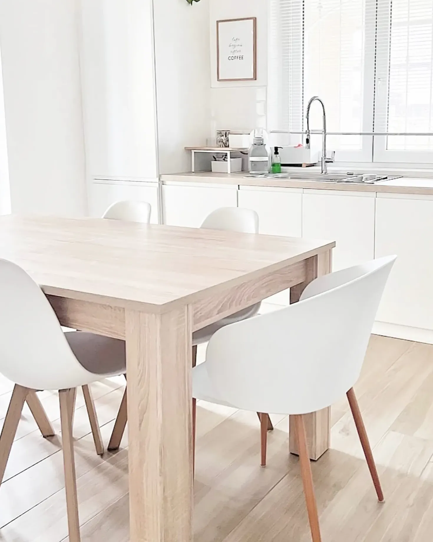 Set di 2 sedie da pranzo BLAYKEE Bianco