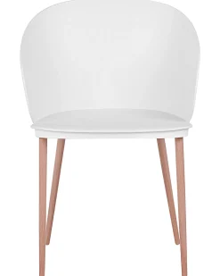 Set di 2 sedie da pranzo BLAYKEE Bianco