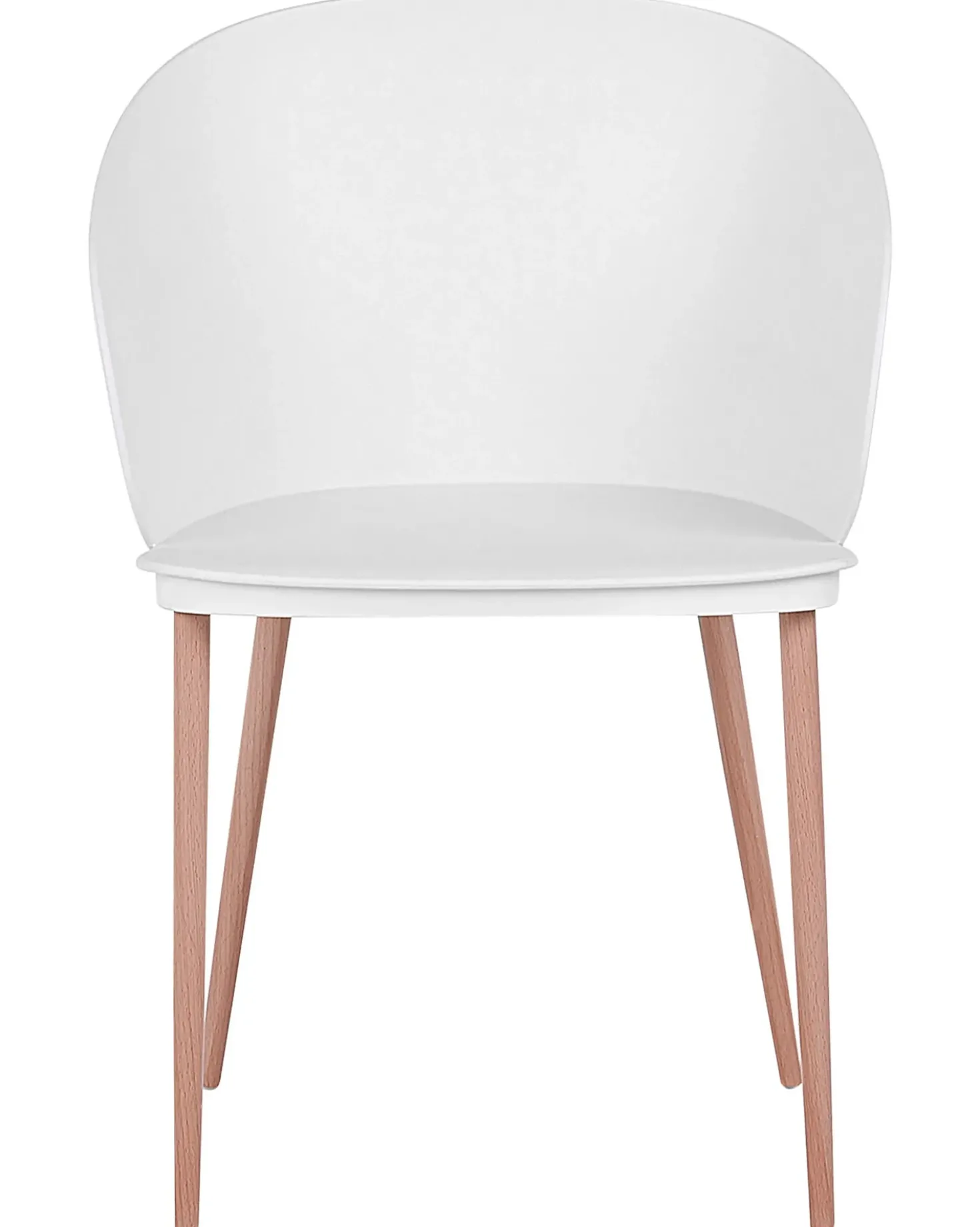 Set di 2 sedie da pranzo BLAYKEE Bianco