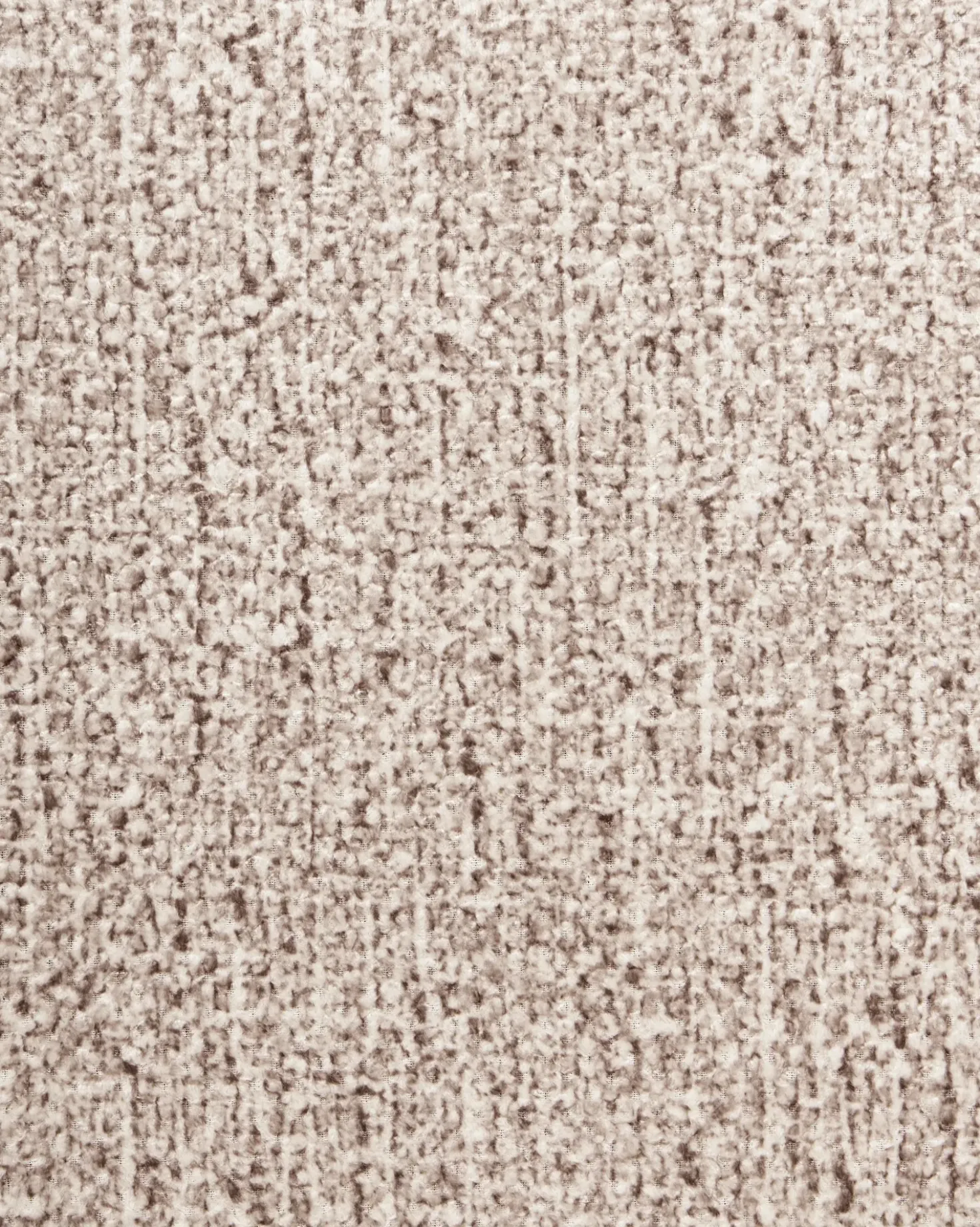 Set di 2 sedie da pranzo BLANE Bouclé Marrone scuro/Tortora