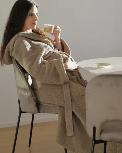 Set di 2 sedie da pranzo COVELO Velluto Grigio