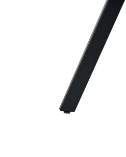 Set di 2 sedie da pranzo CARVER Tessuto Marrone chiaro