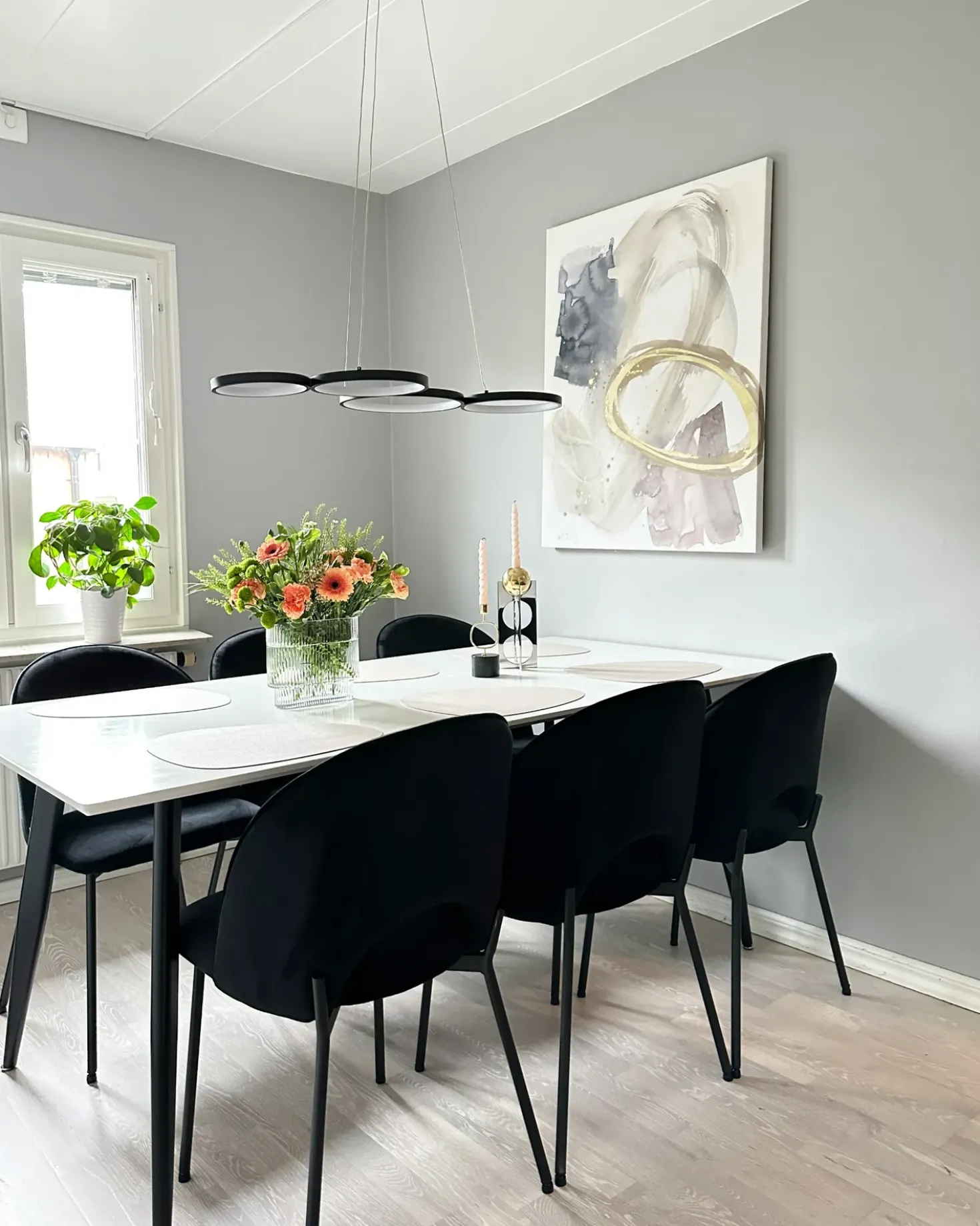 Set di 2 sedie da pranzo COVELO Velluto Nero