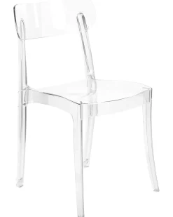 Set di 2 sedie da pranzo COVINGTON Trasparente
