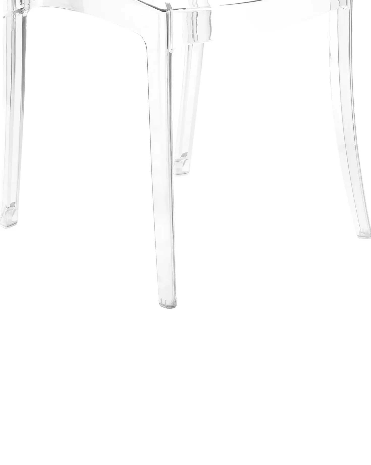 Set di 2 sedie da pranzo COVINGTON Trasparente
