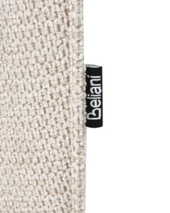 Set di 2 sedie da pranzo COSO Tessuto Beige chiaro