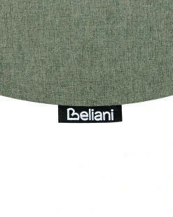 Set di 2 sedie da pranzo CASEY Tessuto Verde scuro