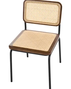 Set di 2 sedie da pranzo CORVALLIS Rattan sintetico (PE) Marrone