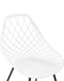 Set di 2 sedie da pranzo CANTON Bianco