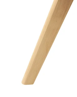 Set di 2 sedie da pranzo CALGARY Tessuto Bianco sporco